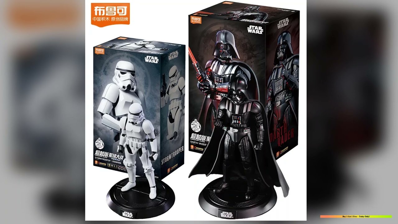 Blokees Star Wars Action Figure Movie Darth Vader Dark Trooper Anime Action Figure Collection Toys