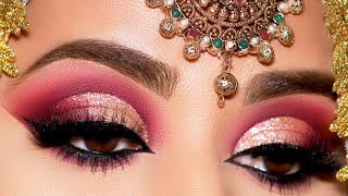How To: Flawless, High Pigment, Long Lasting Indian Bridal Eye Makeup (Sweatproof & Waterproof)