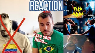 React Zé Felipe e Leonardo - Fica Aqui (Videoclipe Oficial) | ficou muito...😶 | REACTION | 🇨🇴🇧🇷 #360