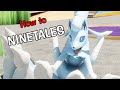 How to ninetales  pokmon unite animation