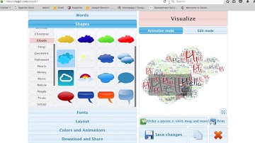 WordArt Tutorial 2017 (Word Cloud Art)