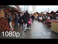 Walking through Christmas Market at Alexander Platz, Berlin | 1080p