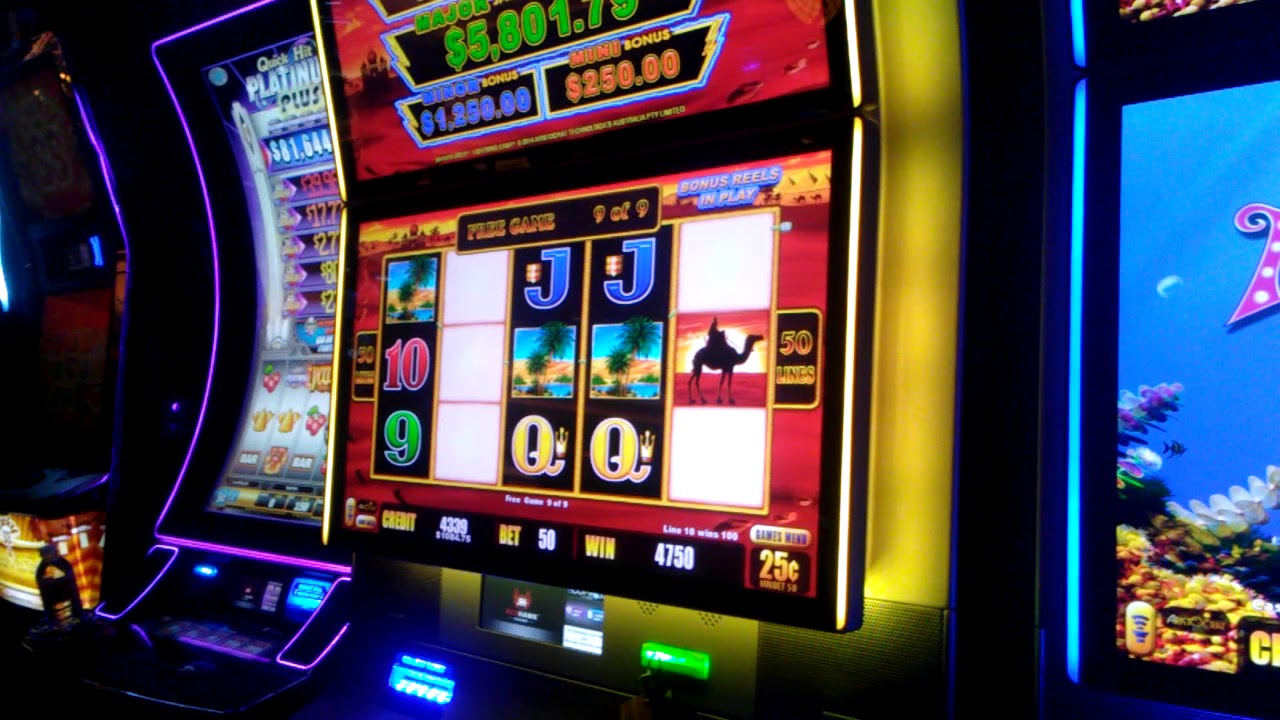 Lightning Link Group Pull Bonus Rd + The Handpay 