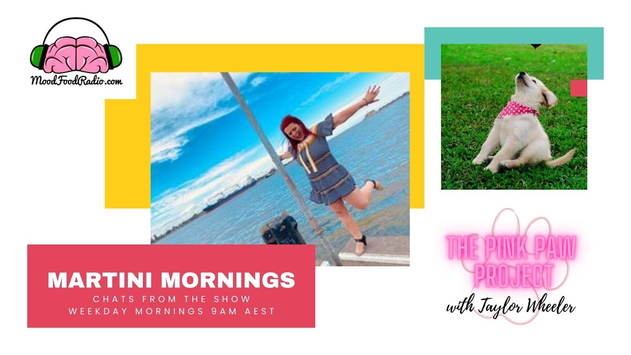 Martini Mornings chats with Taylor Wheeler of The Pink Paw Program