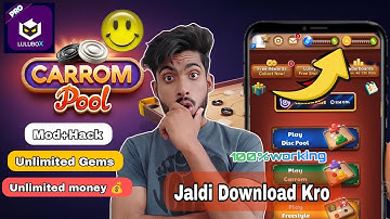 carrom pool unlimited coins and gems mod apk new hack v18.6.0 download latest mod menu aim trick