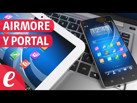 Airmore y Portal para pasar archivos de tu Android al PC (español)