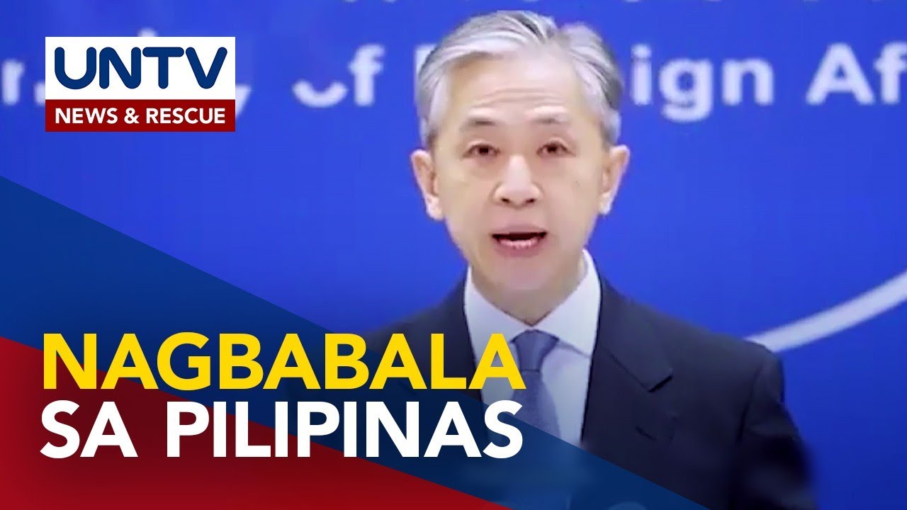 China, may babala sa Pilipinas hinggil sa isyu sa West PH Sea: “Do not provoke or stir up trouble”