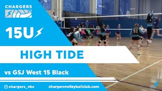 High Tide Invitational Chargers 15U vs GSJ West 15 Black