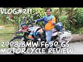 Vlog#211 2008 BMW F650 GS Motorcycle Review Singapore (Feat. Rah from "Ride or Bust")