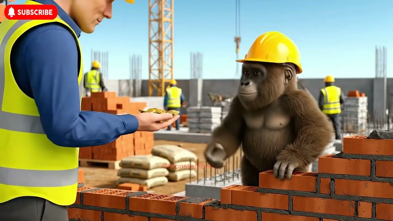 Poor Baby Kong | Dream of a New Backpack | The Story of Baby Kong’s Daily Life