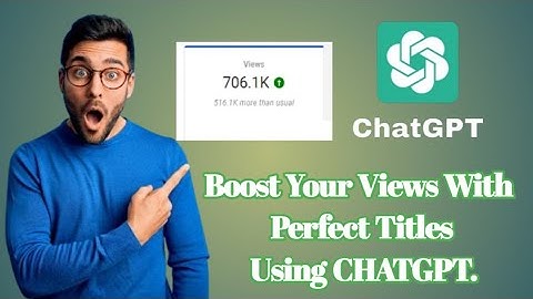 "Boost Your Views: A Step-by-Step Guide to Crafting Killer YouTube Titles with ChatGPT!"