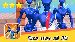 Slice them all! 3D Walkthrough Laser Gun Recommend index three stars screenshot 4