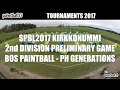 BOS Paintball vs PH Generations - SPBL2017 Kirkkonummi