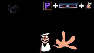 Mayo's Mind/Chef's Kiss/Modloader  - Lights Out - Fake Peppino - P Rank with Heat Meter and Peshino