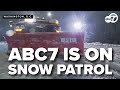 On snow patrol with the ABC7 news team