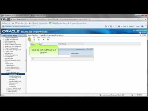 Add Environment to Role - JDE E1 90 - General and Technical.mp4