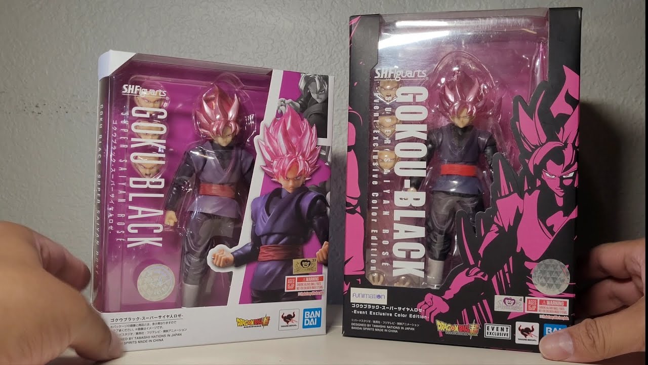 Preview - S.H.Figuarts Goku Black - SDBH (Ultimate Atrocious) Demoniacal Fit  PT-Br 