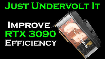 Undervolting an RTX 3090 | Measuring the Efficiency Gains | Less Power Draw for the Same Performance