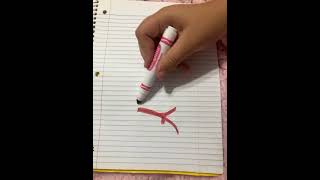Writing the name Alice in cursive!✨🌸