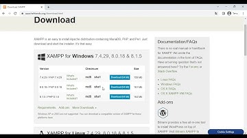 Download Versi xampp untuk web server phprad