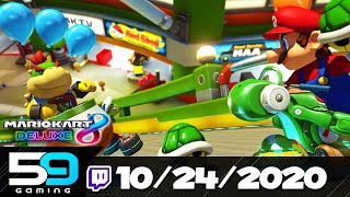 59 Gaming Crew Ruin Friendships in Mario Kart 8 - Streamed on 10-24-2020