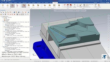 Mastercam OptiRough for Mill License | Mastercam 2022 Pro Lesson Preview