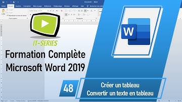 Leçon 48 : Convertir un texte en tableau