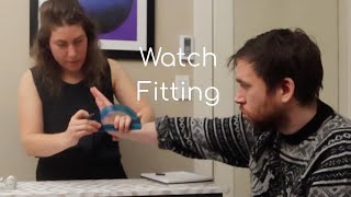 Measuring and Fitting for a Custom Watch [ASMR]