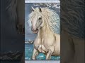 Horse Painting on the wall 🐎 #painting #acrylicpainting #acrylicart