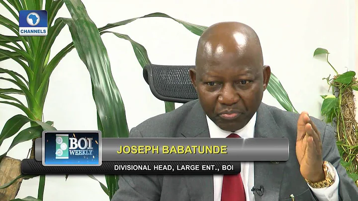 BOI Weekly Features Joseph Babatunde, Div. Head La...