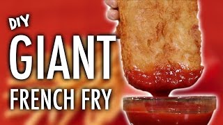 DIY GIANT FRENCH FRY