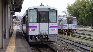 JR西日本 芸備線 備後落合 ⇒ 三次 前面展望 キハ１２０系 JR West Geibi Line Drivers View Bingo Ochiai ⇒ Miyoshi