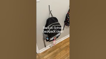Back to School Prep #backtoschool #backpack #cleanwithme #letsclean #cleaningmode