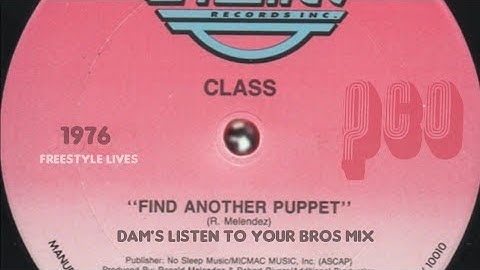 Fan Of Freestyle Dance Music 23 Class - Find Another Puppet DAMs Mix #latinfreestylemusic #80smusic