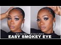 Black SMOKEY EYE Tutorial + Full Face & Chill | Maya Galore