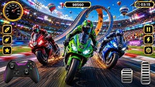 GT Bike Race - Real Moto bike race Extreme -3D Bike Racing  #bikeracinggamevideo3d #gadiwalagame screenshot 5