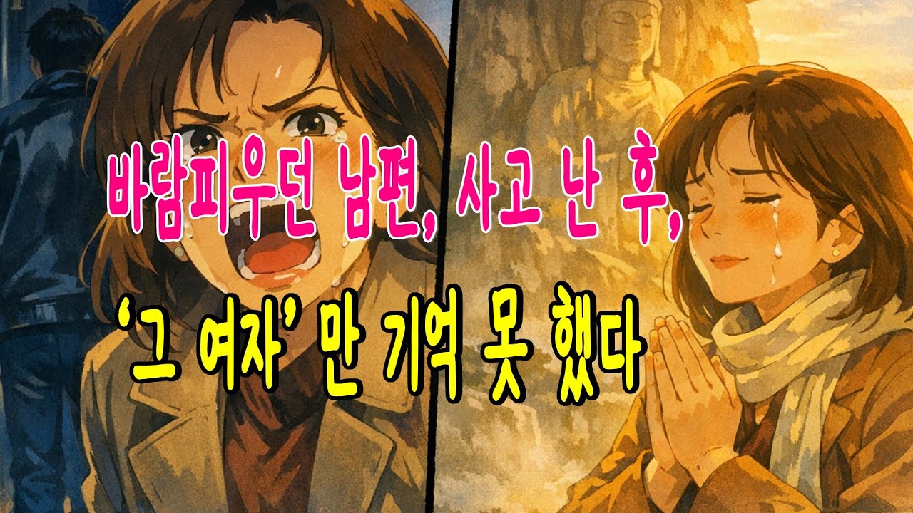 쏘쿨극장 [영험 이야기] 바람피우던 남편, 사고 난 후, ‘그 여자’만 기억 못 했다.