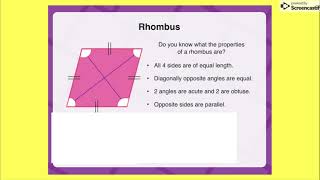 Identify and Sort Quadrilaterals - Google Slides