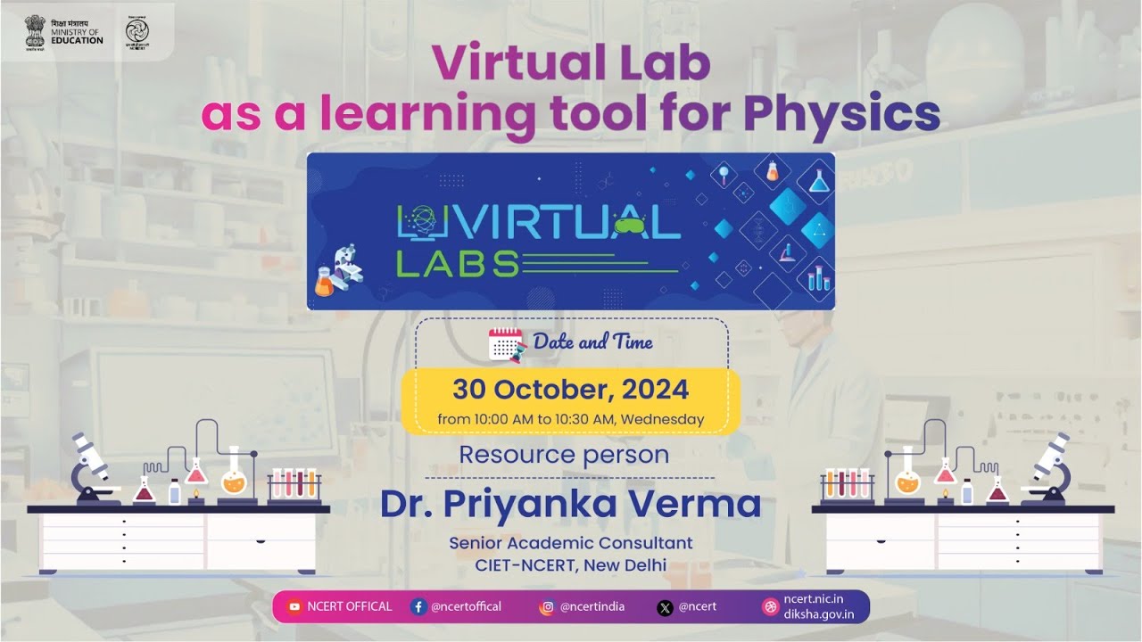 Virtual labs :Virtual Lab as a learning tool for Physics