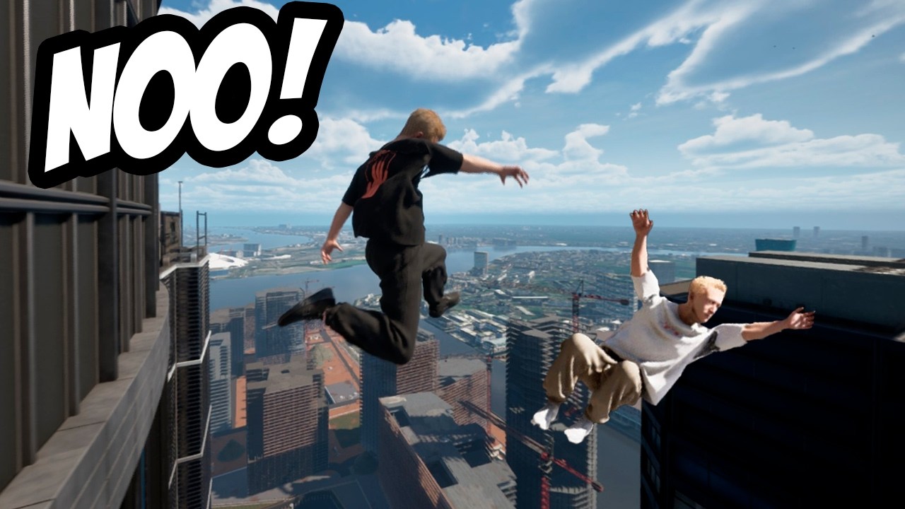 el SIMULADOR hiper realista de PARKOUR mas difícil 💀