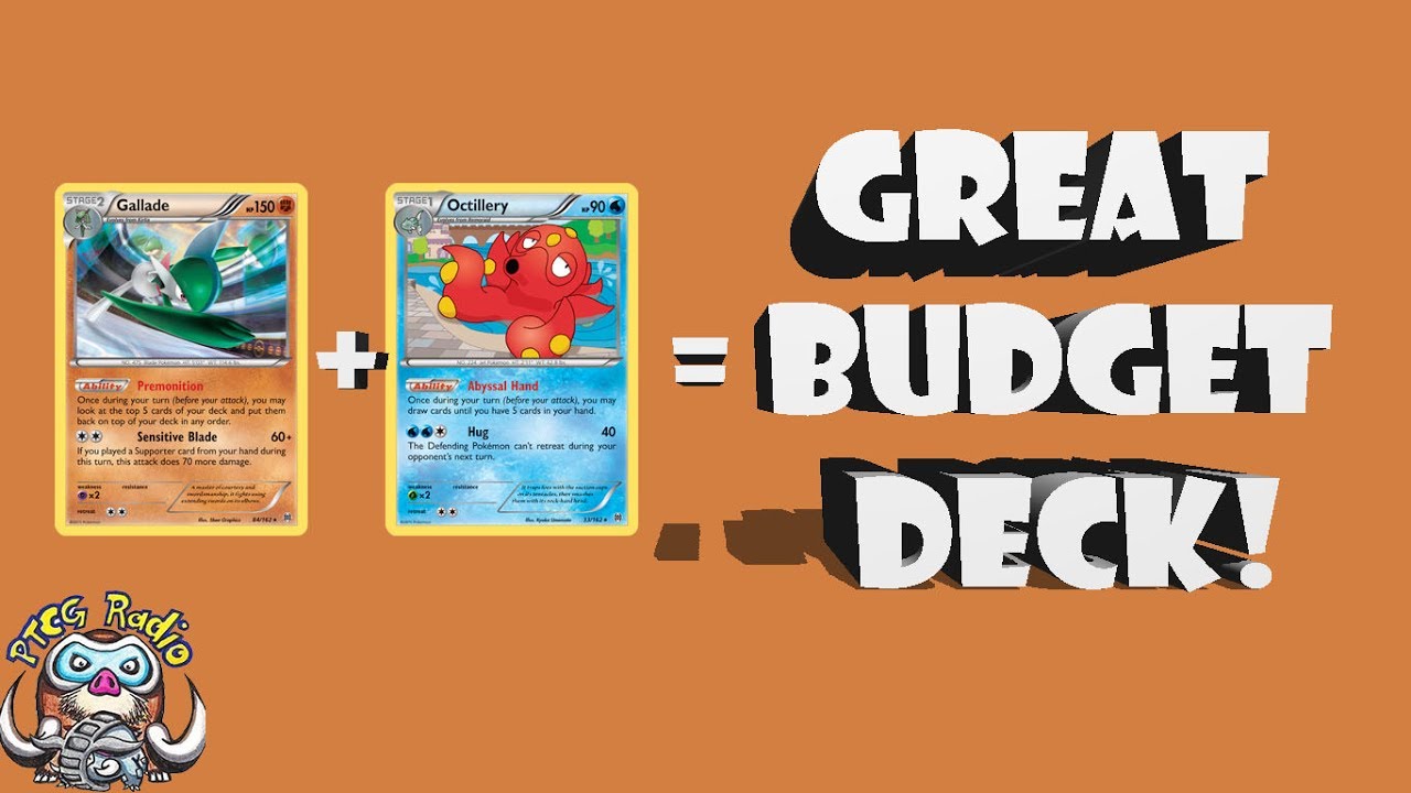 Great New(ish) Budget Pokémon Deck! - Octillery / Gallade!