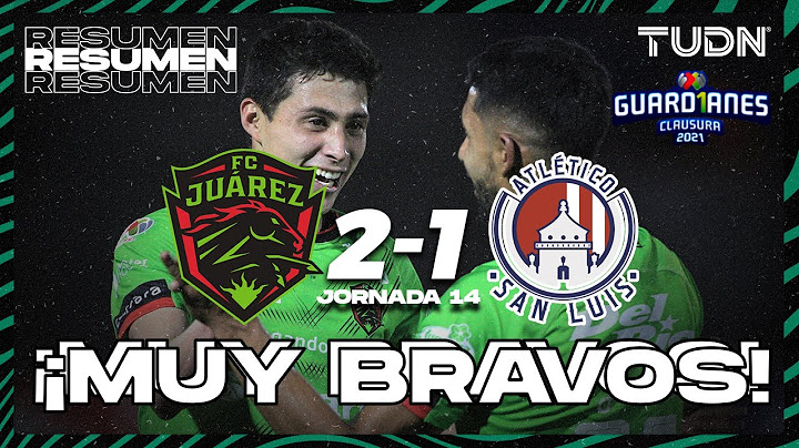 Resumen y goles | FC Juárez 2-1 Atl San Luis | Torneo Guard1anes 2021 MX - J14 | TUDN