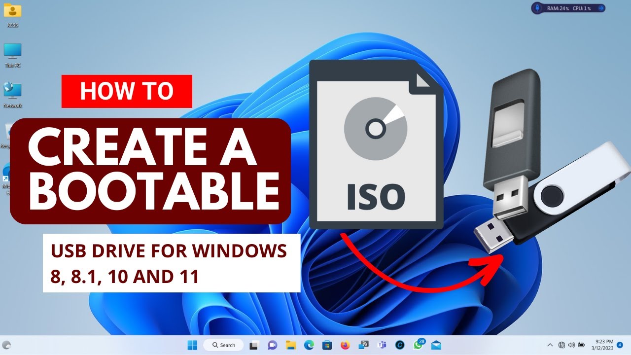 Step-by-Step Guide: How to Create a Bootable USB Drive for Windows 8,8. ...