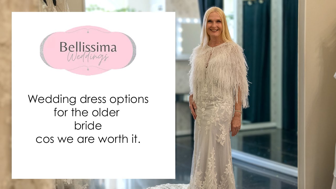 Pink wedding dresses for older deals brides