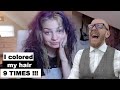 She colored her hair 9 TIMES !!! Hairdresser reacts - Hair Buddha