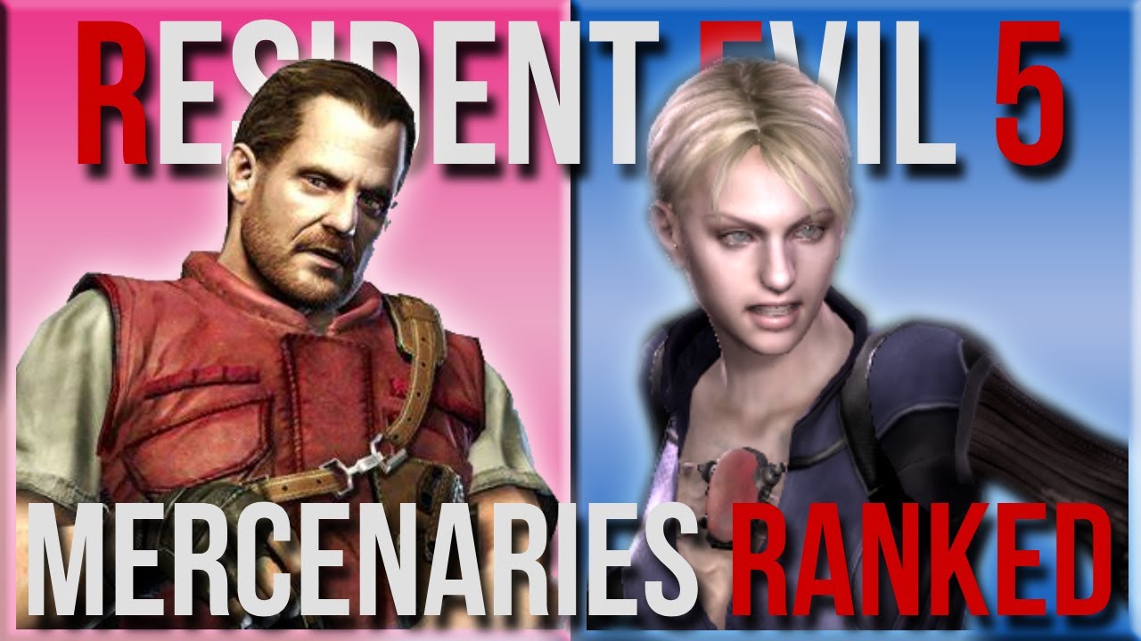 ALL RESIDENT EVIL 5 Mercenaries RANKED WORST TO BEST - YouTube