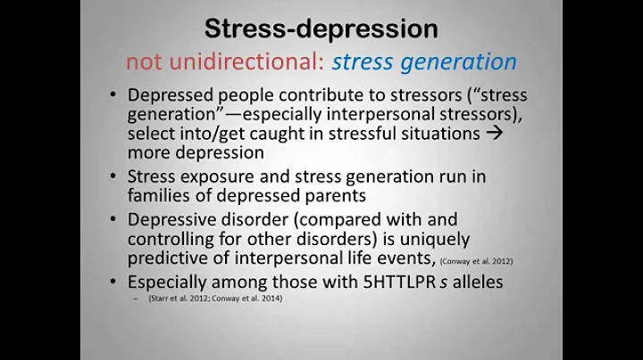 Dr. Connie Hammen at UNC Neuroscience of Youth Dep...
