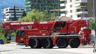 [  ❗ Schwerer VU auf Autobahn   Erstmalig ❗  ] 📟🚨 Rüstzug der Feuerwehr BOZEN | ELW   RW-Kran   FwK
