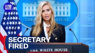 New White House press secretary fired after five days | 9 News Australia
