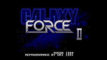 Galaxy Force 2: Intro and Gameplay Demo
